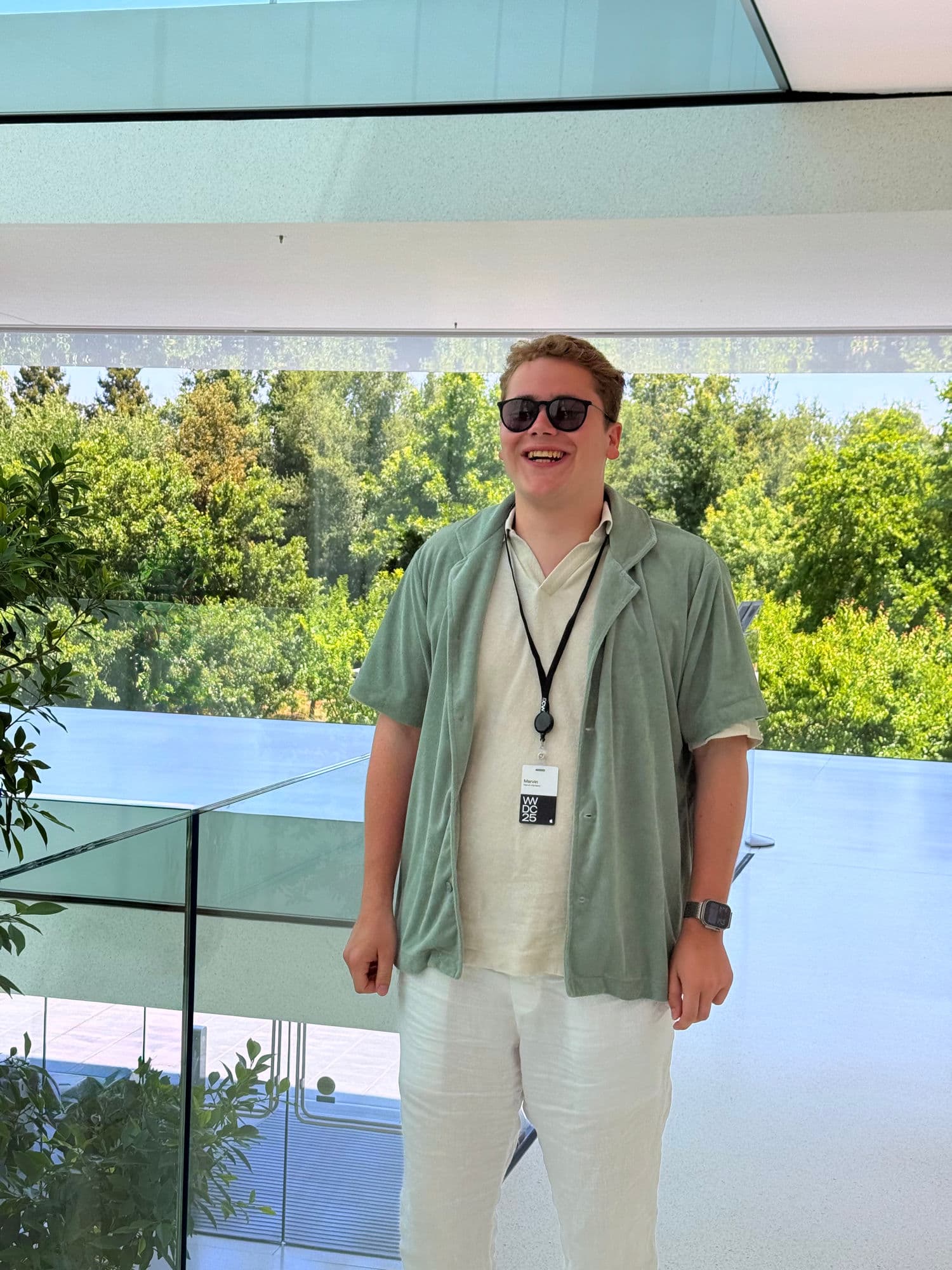 Marvin auf der WWDC im Apple Park
